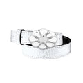 White Crocodile Belt